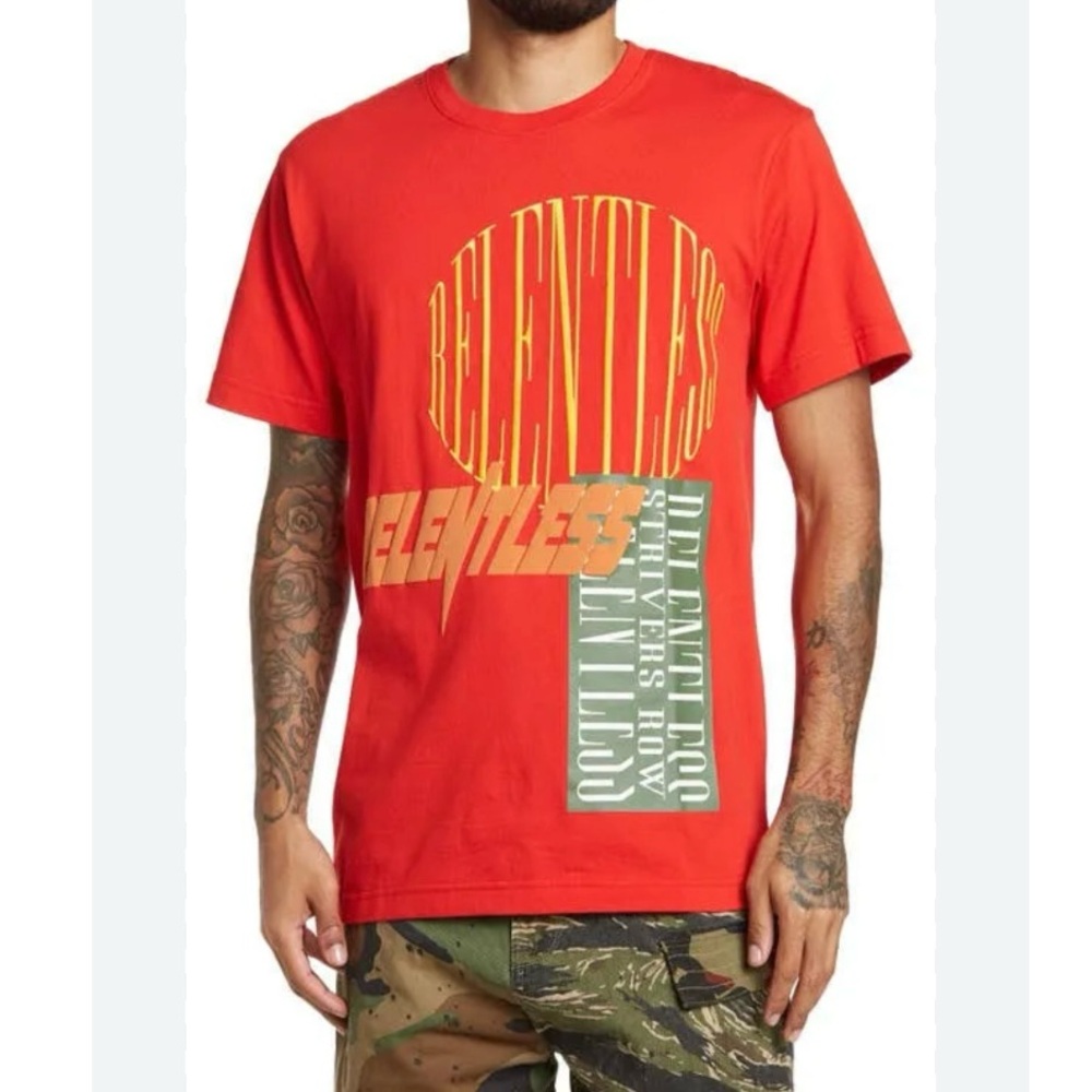Strivers Row Fuel Cell Men's Red Graphic Tee T-Shirt Size XL NWT Short Sleeve